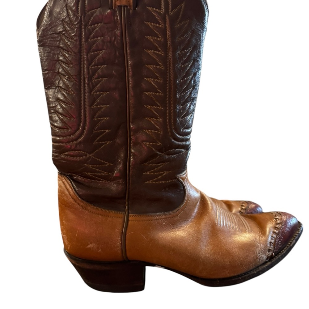 Tony Lama vintage cowboy boots. sz 10EE